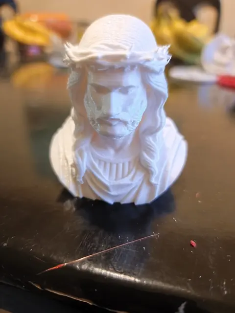 Busto de Jesús – impresión 3D en PETG, Crogrid Saltillo
