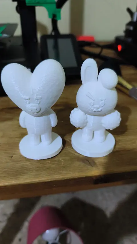 Figuras BT21 – impresión 3D en PETG, Crogrid Saltillo