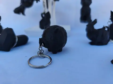 Llaveros 3D – impresión 3D en PETG, Crogrid Saltillo