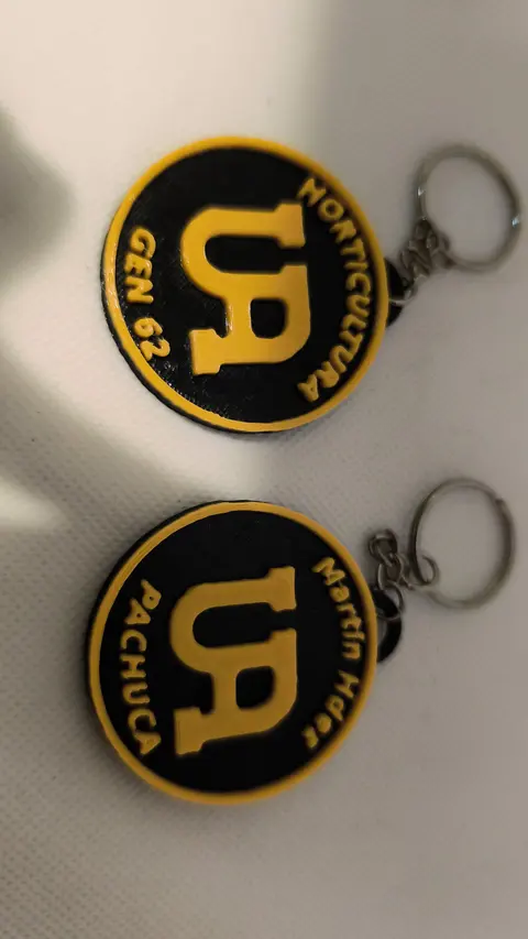 Llaveros con tu logo – impresión 3D en PETG, Crogrid Saltillo