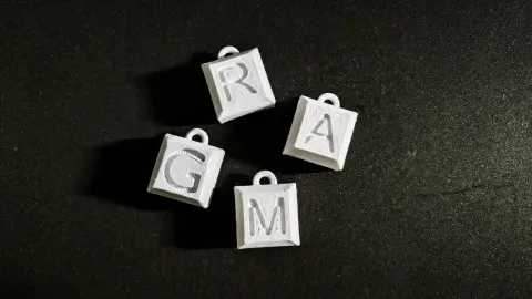 Llaveros con tu nombre – impresión 3D en PETG, Crogrid Saltillo
