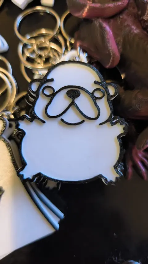 Llaveros de stickers – impresión 3D en PETG, Crogrid Saltillo