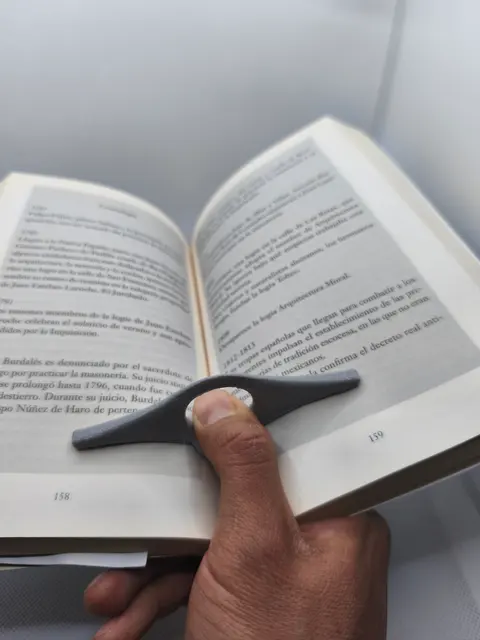 Soporte de libro – impresión 3D en PETG, Crogrid Saltillo