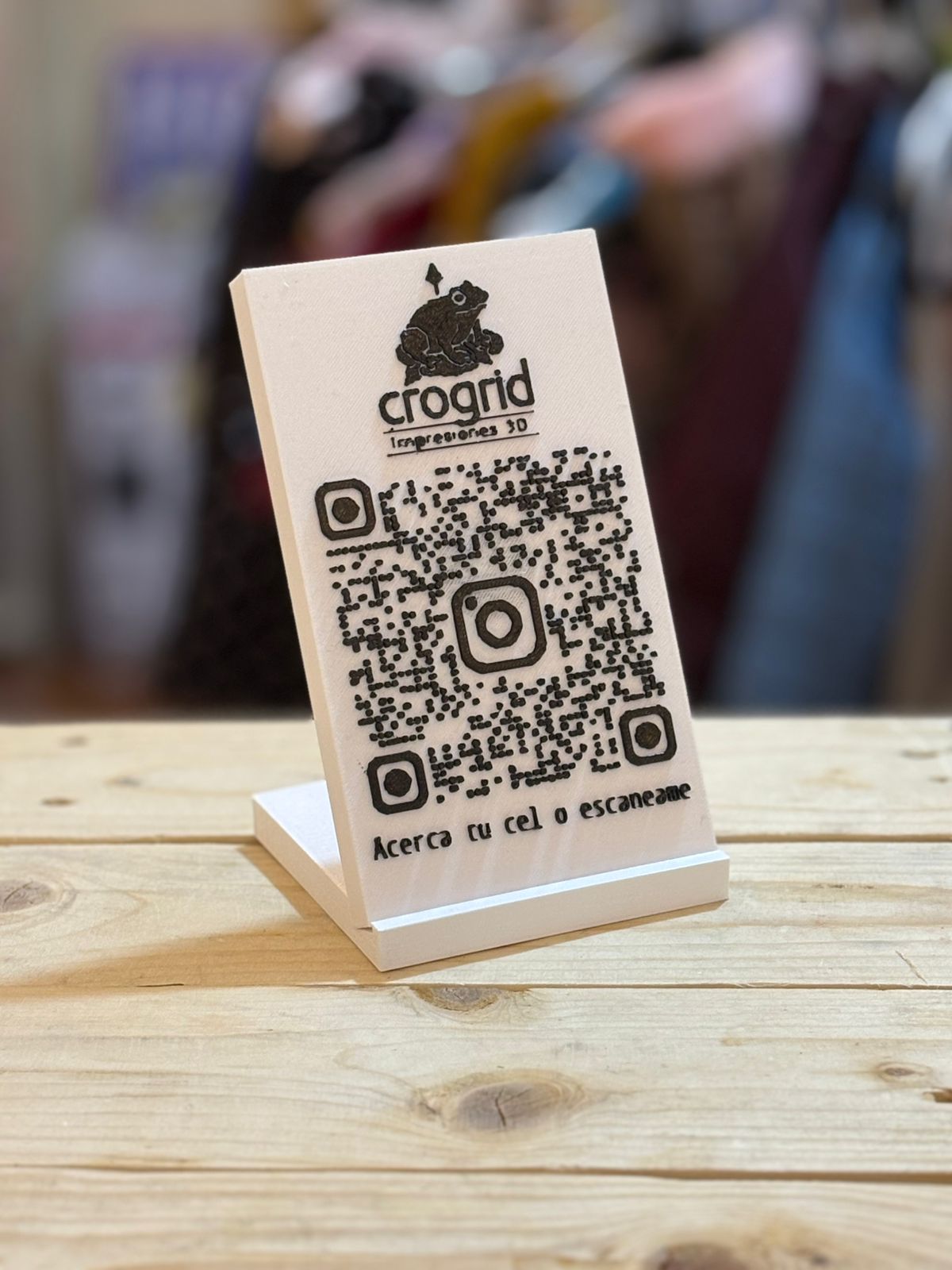 Stand QR para tu negocio